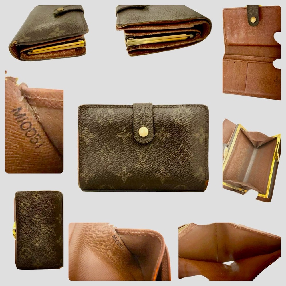 LV Monogram Porte Monnaie Bifold Wallet